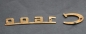 Preview: Porsche 356 1600 C Typenschild 1960 Messing (5016)